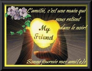 BONNE JOURNEE